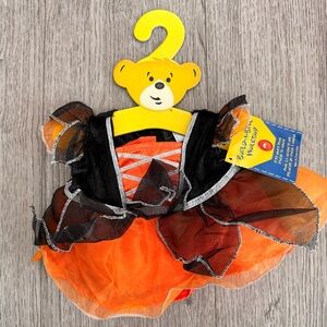 Build-A-Bear Halloween Orange Witch Costume